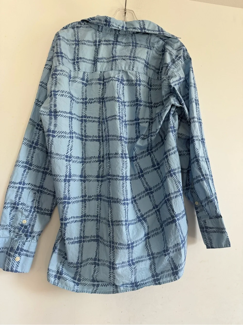 Uniqlo x Marni Men’s Blue Check Cotton Shirt M